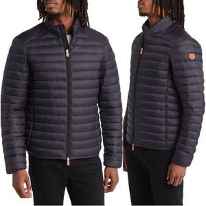 NWT Save The Duck Alexander Quilted Water Resistant Insulated Puffer Jacket M